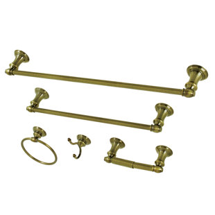 Brass Bathroom Hardware Sets You'll Love | Wayfair